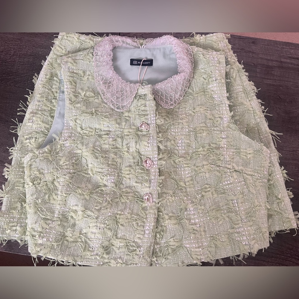 Bella Barnett Green Skirt Set Size Xsmall